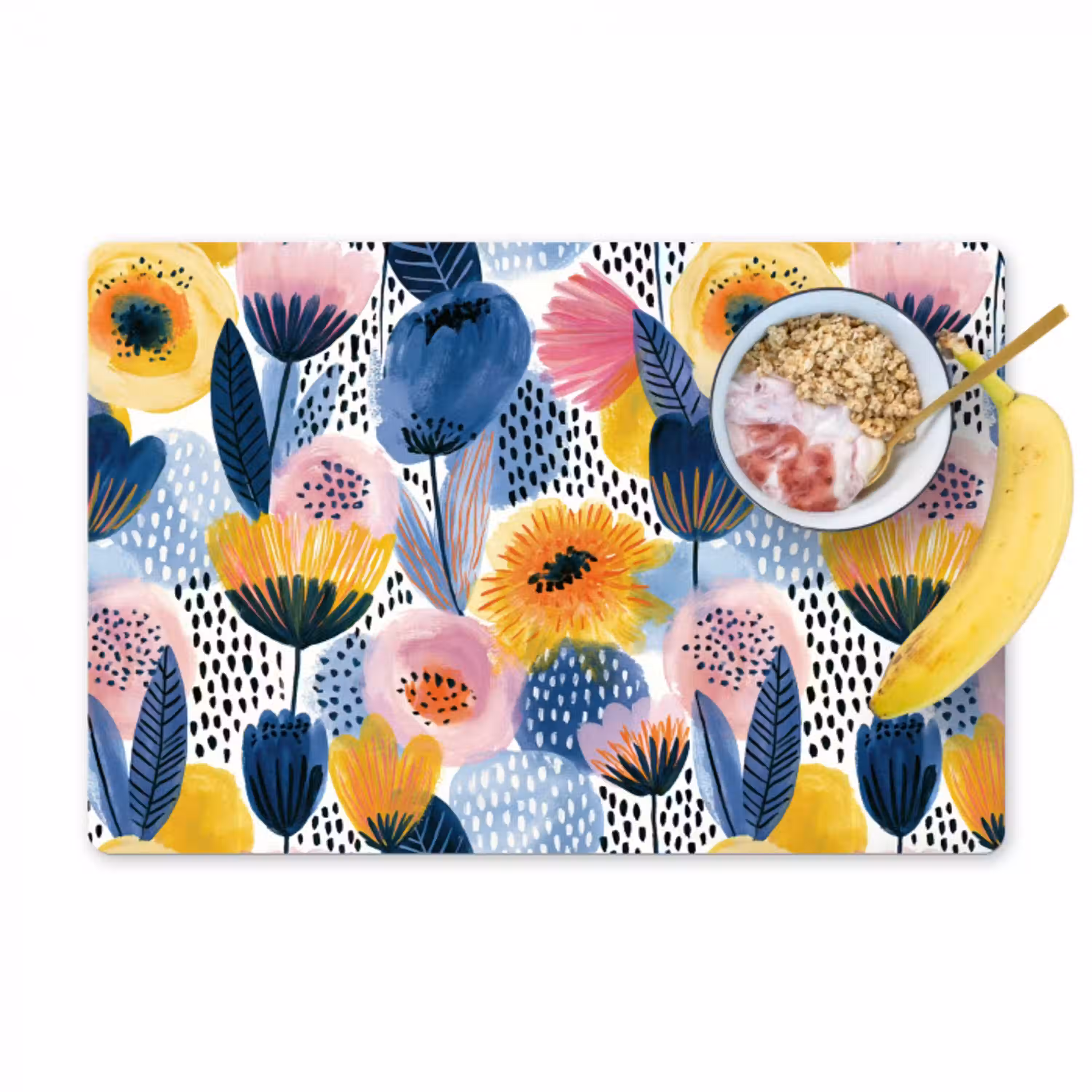 Creatief - Patroon - Kleurrijk Placemat vinyl groot 368 -zzzproduct_Kitchenyeah-website