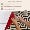 Grafisch - Lijnen - Zwart keuken achterwand spatscherm klein 900 -spatscherm_NL