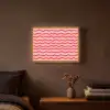 Speels - Patroon - Rood Light Box met batterij (Wandlamp) middel 907 -sfeer4