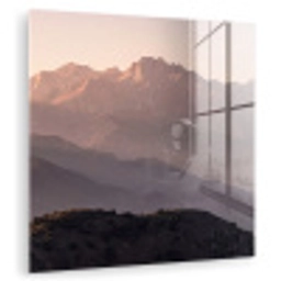 Panorama - Landschap - Bergen plexiglas 5mm klein -zzzproduct_nieuw