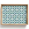 Patroon - Symmetrisch - Blauw Dienblad Rechthoek middel 911 -z3d_shopping