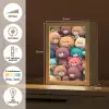 Knuffelbeer - Knuffel - Roze - Blauw - Bruin - Kind Light Box met kabel klein -USP_NL