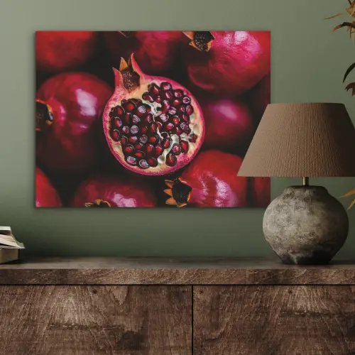 Granaatappel - Rood - Fruit PET vilt klein -sfeer2