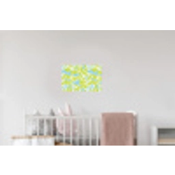 Modern - Bloemen - Groen Muursticker klein 286 -kinderkamer