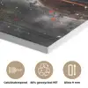 Paard - Dieren - Zwart - Luxe - Modern PET vilt klein -closeup_NL