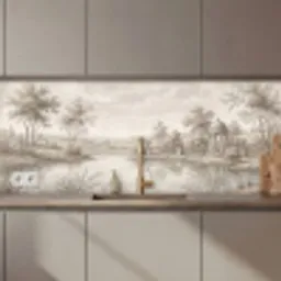 Terras - Water - Natuur - Landschap keuken achterwand 2 middel zz_3dshopping