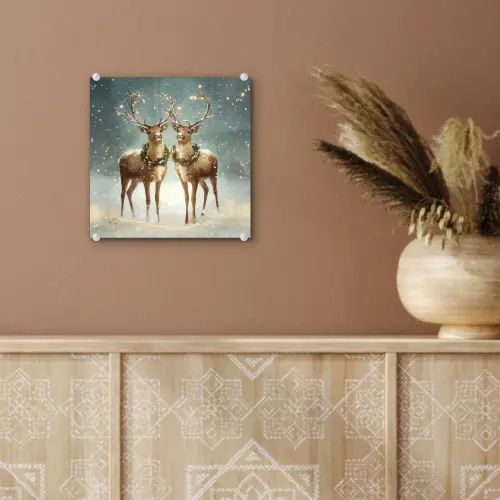 Kerstmagie - Winterwoud - Rendier plexiglas 5mm klein -sfeer5