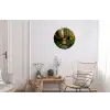 Jungle - Natuur - Trap - Bomen Wandcirkel aluminium klein -woonkamer
