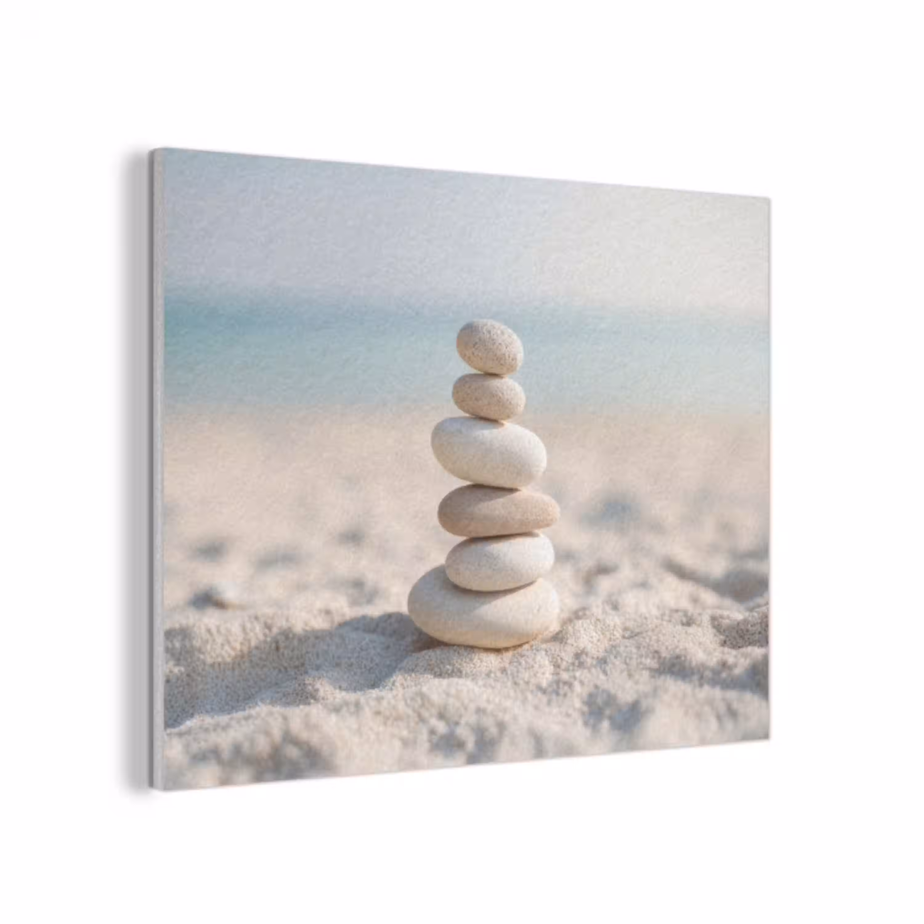 Stenen - Stapel - Zand - Zee PET vilt klein -3d