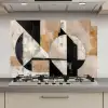 Abstract - Modern - Geometrisch - Pastel keuken achterwand spatscherm klein -3d_website