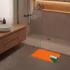 Cool - Oranje - Groen Badmat klein -sfeer2