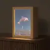 Dolfijn - Roze - Astronaut Light Box met kabel (Tafellamp) klein -z3d_website