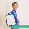Dino wereldkaart Kinderrugzak - Blauw middel -sfeer3_NL