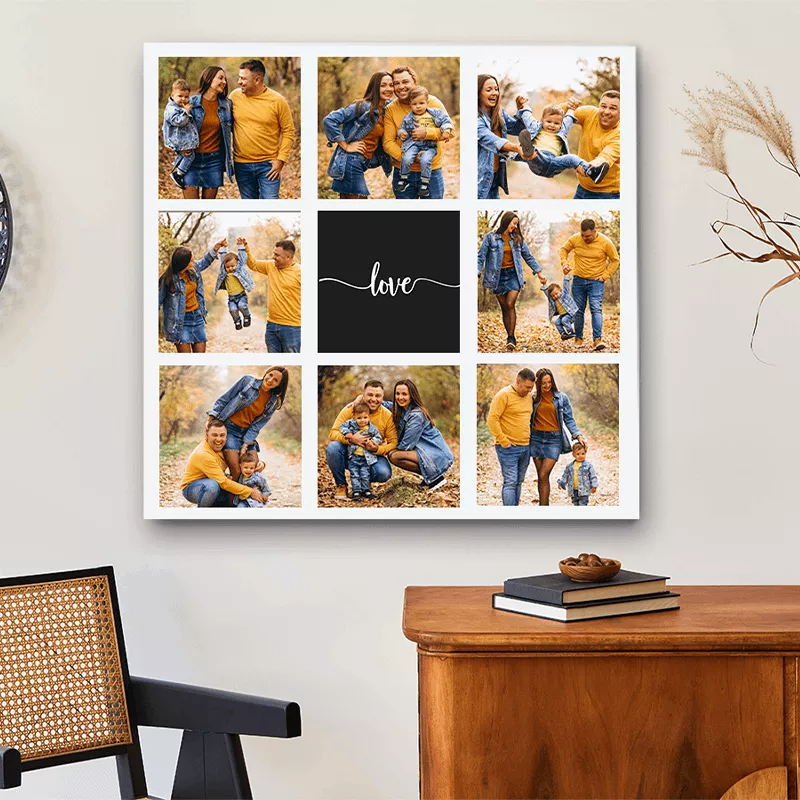 Foto op canvas collage