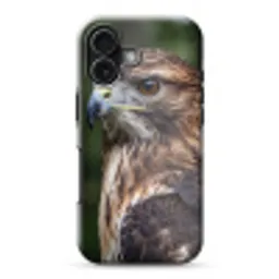 Buizerd - Roofvogel - Natuur - Bruin Toughcase MagSafe Apple iPhone 17 klein -3d