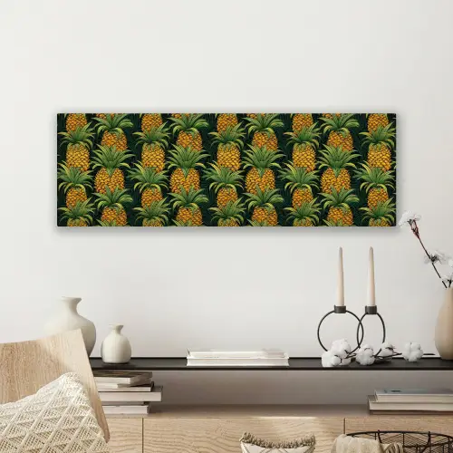 Illustratie - Patroon - Ananas canvas 2cm klein 828 -sfeer6