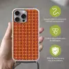 Retro - Disco - Hippie Hoesje iPhone 16 Pro Max met koord klein 804 -sfeer2_NL