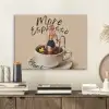 More espresso - Koffie - Eend PET vilt klein -sfeer1