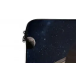 Planeten - Saturnus - Ruimte laptophoes neopreen klein -detail
