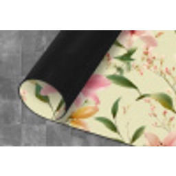 Lelies - Sereen - Kleurrijk Keukenloper - keukenmat middel 536 -closeup