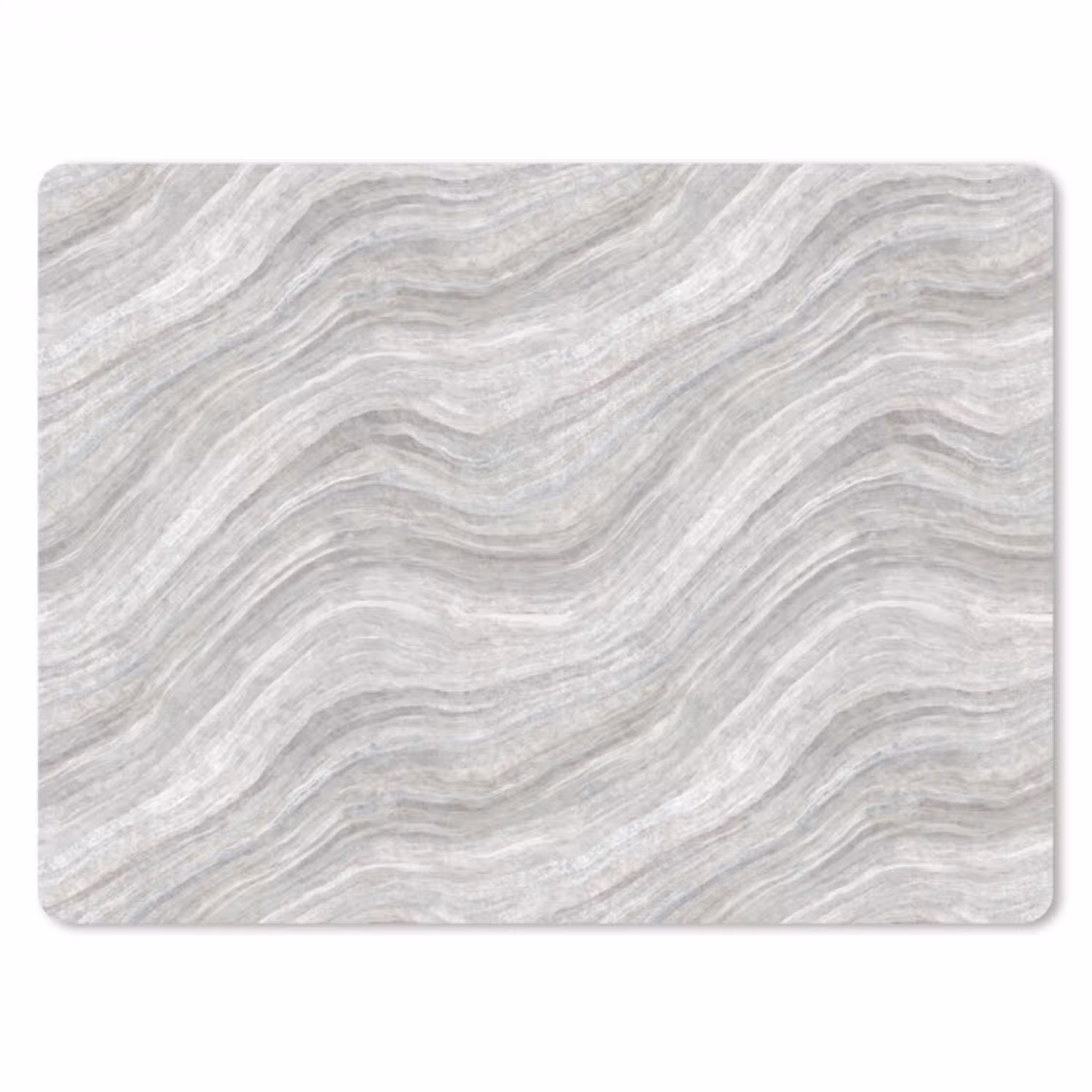 Patroon - Helder - Wit - Grijs muismat rubber klein 262 -3d