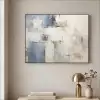 Aquarel - Abstract - Kunst Textielframe - compleet frame klein -sfeer2
