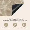 Bruin - Kristaladers - Marmer Inductie beschemer met haakjes klein 777 -ky-onderkant-de