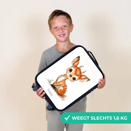 Baby hert Kinderkoffer - Zwart klein -sfeer4_NL