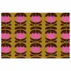 Abstract - Bloemen - Roze poster papier klein 62 -3d