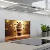 Dessert - Chocolade - Zoet - Eten keuken achterwand spatscherm klein -3d_schuin