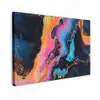 Modern - Marmer - Oranje canvas 2cm klein -z3d