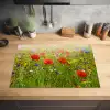 Wildbloemenweelde in de Zomer Inductie beschermer vinyl 3mm klein -sfeer5
