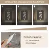 Love - Rood - Valentijn Light Box met kabel (Wandlamp) klein -USP_dimbaarNL