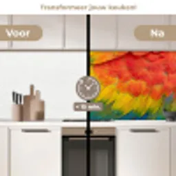 Veren - Ara - Kleurrijk keuken achterwand 2 middel -voor-na2_NL