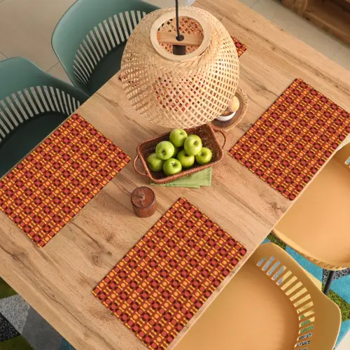 Retro - Disco - Hippie Placemat vinyl groot 368 -zzsfeer5_Kitchenyeah-website