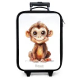 Baby aap Kinderkoffer - Zwart klein -zzz_website3d
