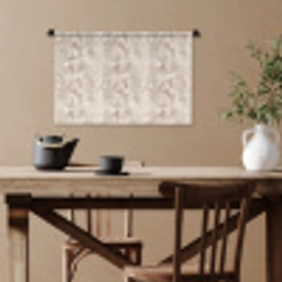 Slang - Patroon - Beige Wandkleed katoen klein 269 -sfeer6
