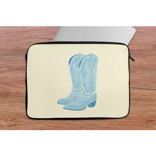 Illustratie - Cowboylaarzen - Patroon laptophoes neopreen klein -tafel