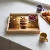 Dessert - Chocolade - Zoet - Eten Dienblad Rechthoek middel -sfeer2