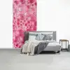 Roze - Schuim - Bubbels fotobehang vinyl groot -slaapkamer