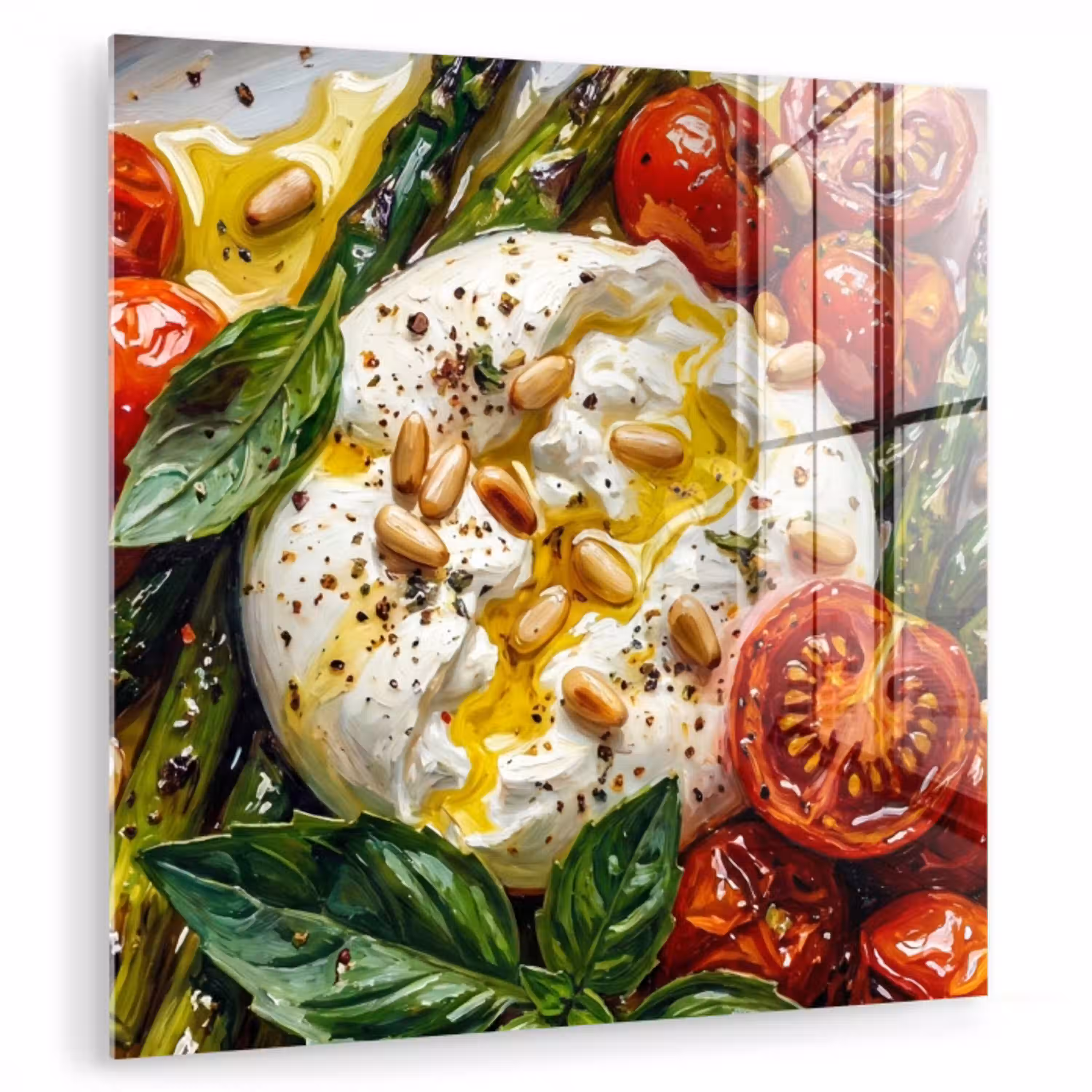 Eten - Groenten - Kaas - Modern - Vers plexiglas 5mm klein -zzzproduct_nieuw