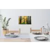 Bos - Zon - Bomen - Gras - Landschap Muursticker klein -eettafel