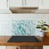 Zeesterren - Golvend water - Rustgevend keuken achterwand spatscherm klein -sfeer2