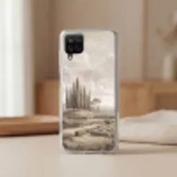 Vallei - Tuin - Natuur - Groen Telefoonhoesje Samsung Galaxy A12 klein -sfeer2
