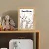 Giraffe - Bladeren - Bruin - Jungle - Kind Light Box met kabel (Kinderlampje) klein -sfeer2_kind