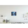 Stad Kuala Lumpur - Skyline - Wolkenkrabbers - Water textielposter latten blank klein -kinderkamer