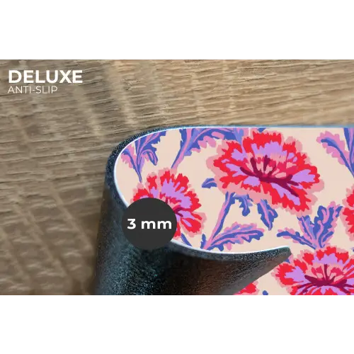 Bloemen - Patroon - Meerkleurig Placemat vinyl groot 368 -closeup
