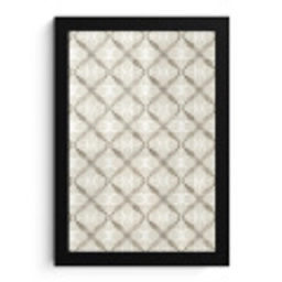 Grafisch - Patroon - Grijs fotolijst zwart zonder passe partout klein 224 -3d