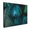 Inductie mat - Jungle - Inductie beschermer - Palmblad - Natuur Tuinposter op houten frame 2 cm dik klein -3d