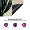 Cactus - Subtiel - Groen Inductie beschermer vinyl 3mm middel -zzzzzzz-cc-onderkant